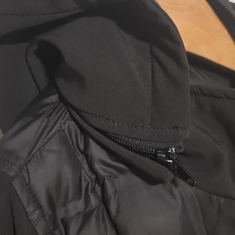 Kenneth Cole Black Puffer Jacket for Women - Picture 6 of 9